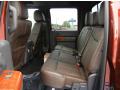 Rear Seat of 2015 Ford F350 Super Duty King Ranch Crew Cab 4x4 #7