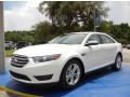 Front 3/4 View of 2015 Ford Taurus SEL #1