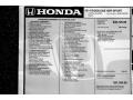  2014 Honda Ridgeline Sport Window Sticker #18