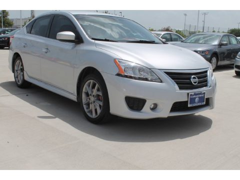 Brilliant Silver Metallic Nissan Sentra SR.  Click to enlarge.