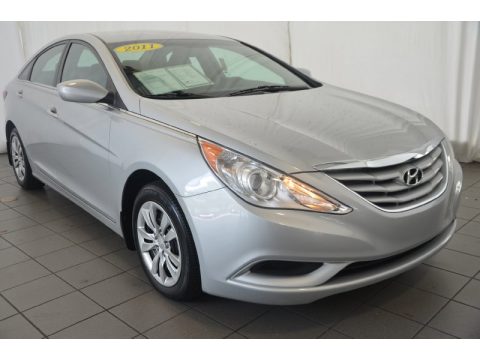 Radiant Silver Hyundai Sonata GLS.  Click to enlarge.