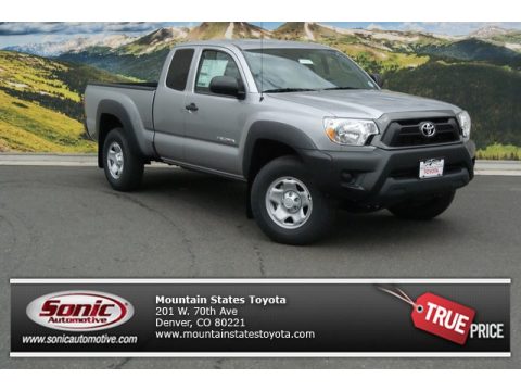 Silver Sky Metallic Toyota Tacoma Access Cab 4x4.  Click to enlarge.