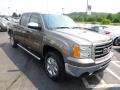 Front 3/4 View of 2012 GMC Sierra 1500 SLE Crew Cab 4x4 #3