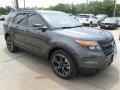 Front 3/4 View of 2015 Ford Explorer Sport 4WD #1