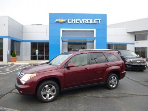 Cranberry Red Metallic Suzuki XL7 Limited AWD.  Click to enlarge.