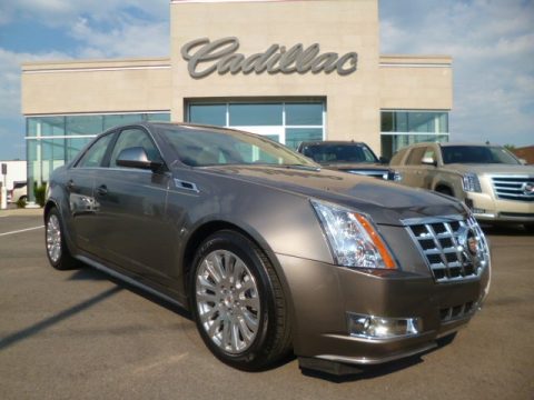 Mocha Steel Metallic Cadillac CTS 4 3.6 AWD Sedan.  Click to enlarge.