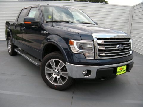 Blue Jeans Ford F150 Lariat SuperCrew 4x4.  Click to enlarge.