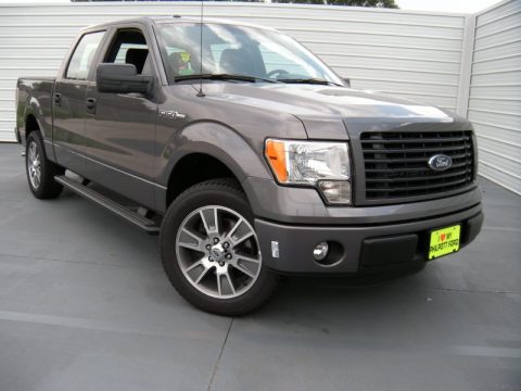 Sterling Grey Ford F150 STX SuperCrew.  Click to enlarge.
