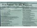 2014 Passat TDI SEL Premium #32 2014 Passat TDI SEL Premium #32