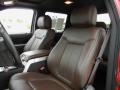 Front Seat of 2012 Ford F150 Platinum SuperCrew 4x4 #14