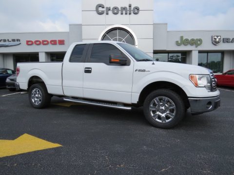 Oxford White Ford F150 XLT SuperCab.  Click to enlarge.