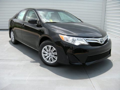Attitude Black Metallic Toyota Camry LE.  Click to enlarge.