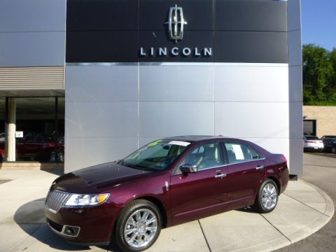 Bordeaux Reserve Metallic Lincoln MKZ AWD.  Click to enlarge.