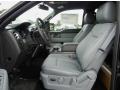  2014 Ford F150 Steel Grey Interior #6