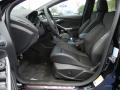  2014 Ford Focus ST Charcoal Black Recaro Sport Seats Interior #7