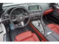  Vermilion Red Interior BMW 6 Series #7
