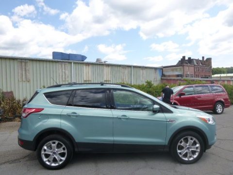 Frosted Glass Metallic Ford Escape SE 1.6L EcoBoost 4WD.  Click to enlarge.