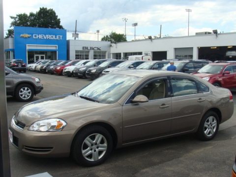Amber Bronze Metallic Chevrolet Impala LS.  Click to enlarge.