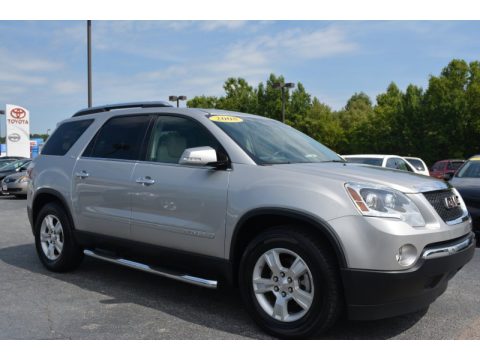 Liquid Silver Metallic GMC Acadia SLT. Click to enlarge. Liquid Silver Metallic GMC Acadia SLT. Click to enlarge.