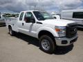 Front 3/4 View of 2015 Ford F350 Super Duty XL Super Cab 4x4 Utility #2