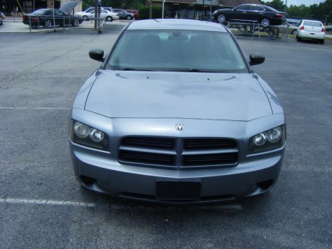 Silver Steel Metallic Dodge Charger SE.  Click to enlarge.
