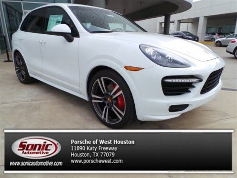 White Porsche Cayenne GTS.  Click to enlarge.