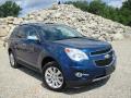 Front 3/4 View of 2010 Chevrolet Equinox LTZ AWD #1