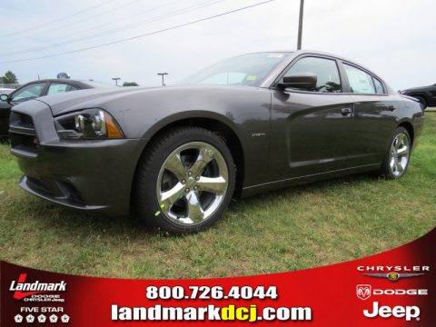 Granite Crystal Metallic Dodge Charger R/T Road & Track.  Click to enlarge.