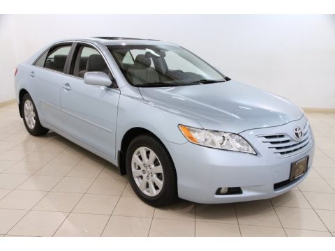 Sky Blue Pearl Toyota Camry XLE.  Click to enlarge.