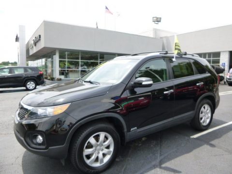 Dark Cherry Kia Sorento LX AWD.  Click to enlarge.