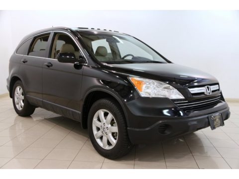 Nighthawk Black Pearl Honda CR-V EX-L.  Click to enlarge.