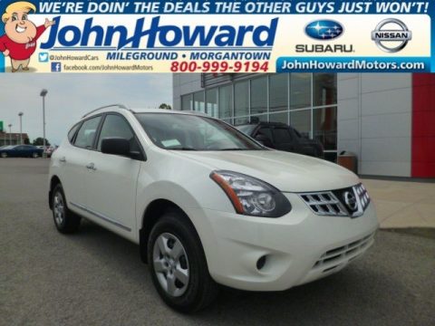 Pearl White Nissan Rogue Select S. Click to enlarge. Pearl White Nissan Rogue Select S. Click to enlarge.