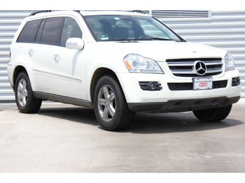 Arctic White Mercedes-Benz GL 450 4Matic.  Click to enlarge.