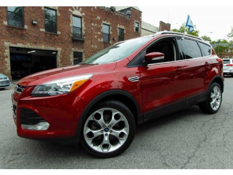 Ruby Red Metallic Ford Escape Titanium 2.0L EcoBoost 4WD.  Click to enlarge.