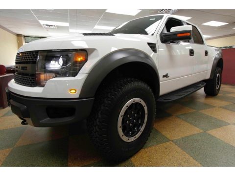 Oxford White Ford F150 SVT Raptor SuperCrew 4x4.  Click to enlarge.