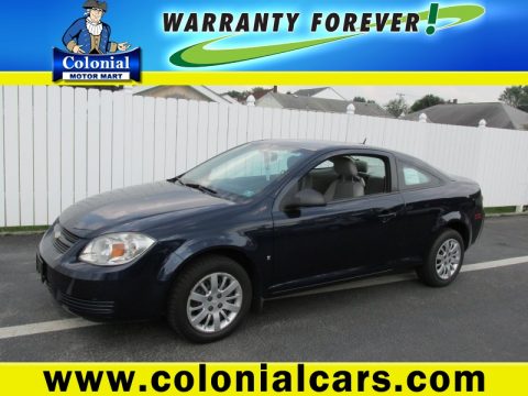 Imperial Blue Metallic Chevrolet Cobalt LS Coupe.  Click to enlarge.