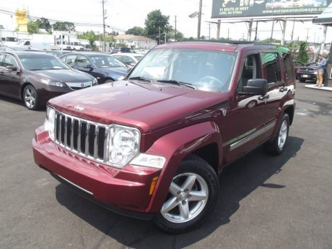 Red Rock Crystal Pearl Jeep Liberty Limited 4x4.  Click to enlarge.