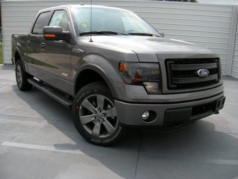 Sterling Grey Ford F150 FX4 SuperCrew 4x4.  Click to enlarge.