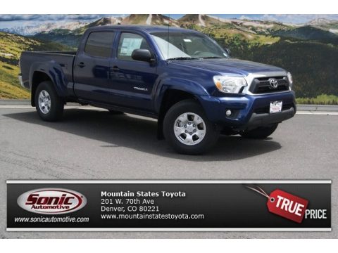 Blue Ribbon Metallic Toyota Tacoma V6 SR5 Double Cab 4x4. Click to enlarge. Blue Ribbon Metallic Toyota Tacoma V6 SR5 Double Cab 4x4. Click to enlarge.