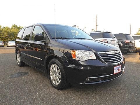 Sapphire Crystal Metallic Chrysler Town & Country Touring - L.  Click to enlarge.