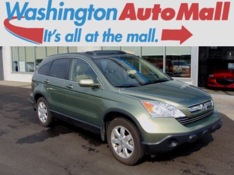 Green Tea Metallic Honda CR-V EX-L 4WD.  Click to enlarge.
