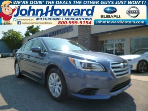 Twilight Blue Metallic Subaru Legacy 2.5i Premium.  Click to enlarge.