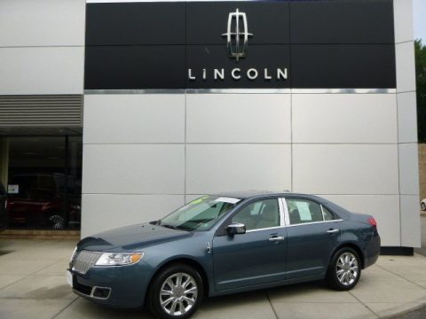 Steel Blue Metallic Lincoln MKZ AWD.  Click to enlarge.