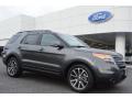 Front 3/4 View of 2015 Ford Explorer XLT #1