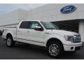 Front 3/4 View of 2014 Ford F150 Platinum SuperCrew 4x4 #1
