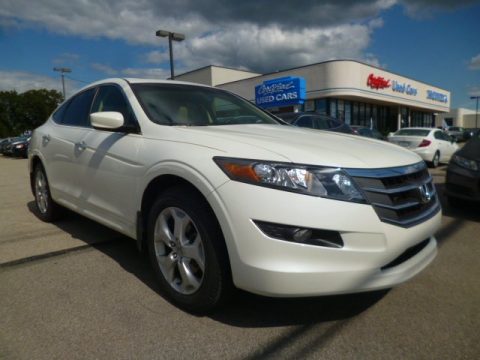 White Diamond Pearl Honda Accord Crosstour EX-L 4WD.  Click to enlarge.