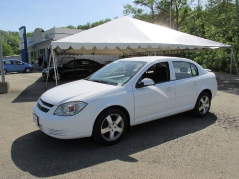 Summit White Chevrolet Cobalt LT Sedan.  Click to enlarge.