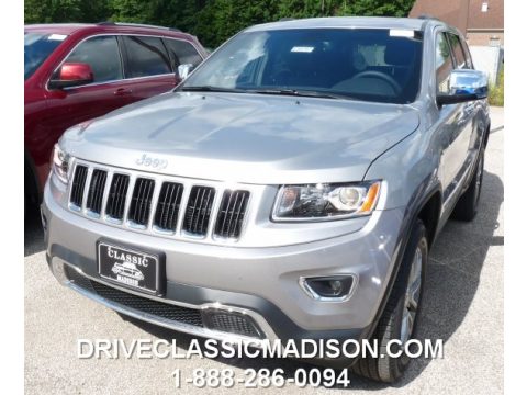 Billet Silver Metallic Jeep Grand Cherokee Limited 4x4.  Click to enlarge.