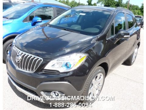 Carbon Black Metallic Buick Encore Convenience AWD.  Click to enlarge.