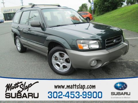 Woodland Green Pearl Subaru Forester 2.5 XS. Click to enlarge. Woodland Green Pearl Subaru Forester 2.5 XS. Click to enlarge.